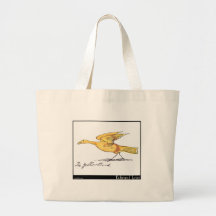 Edward Lear's Yellow Bird Bags