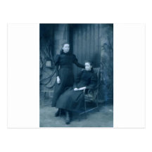 EDWARDIAN SISTERS POSTCARD
