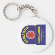 Edwards Ambulance Keychain