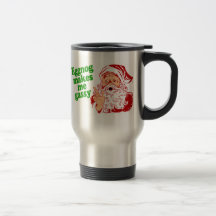 Eggnog Makes Santa Fart Coffee Mugs