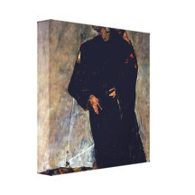 Egon Schiele - Hermits Stretched Canvas Prints