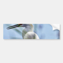 Egret Bumper Stickers