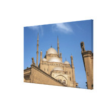 Egypt, Cairo, Citadel, Muhammad Ali Mosque Gallery Wrap Canvas