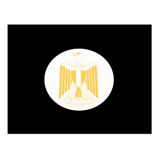 Egypt Crest Flag Postcards