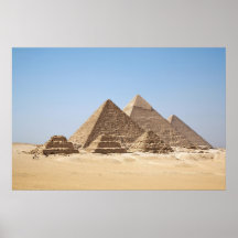 Egypt-Gizah Pyramids Huge Poster