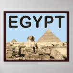 Egypt Pyramid of Khafre Print