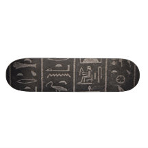 Egyptian Hieroglyphs Skateboard