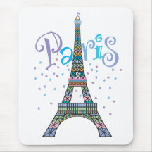 Eiffel Tower Fantasy mousepad
