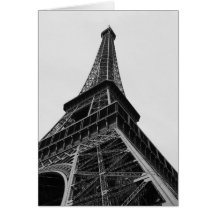 Eiffel Tower Greeting Card
