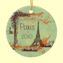 Eiffel Tower Paris ornaments