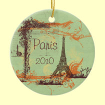 Eiffel Tower Paris Ornament ornaments