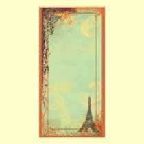 Eiffel Tower Photo Card Invitation or Menu photo cards
