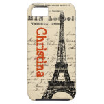 Eiffel Tower Vintage French iPhone Case