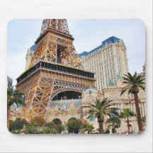 Eiffel Towers Las Vegas Paris Mousepads