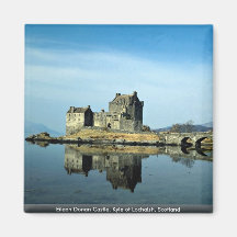 Eileen Donan Castle, Kyle of Lochalsh, Scotland Magnets