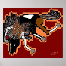 El Caballo Loco Poster