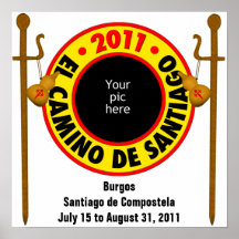 El Camino de Santiago 2011 Print