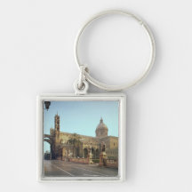 El Duomo, founded by Walter, Archbishop of Palermo Key Chains