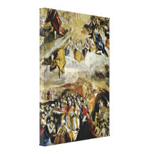 El Greco - allegory of the victory at Lepanto Canvas Prints