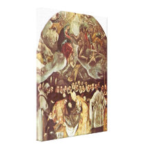 El Greco - Burial of Count Orgaz Gallery Wrap Canvas