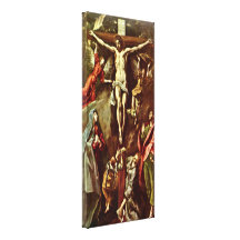 El Greco - Christ on the cross Gallery Wrapped Canvas