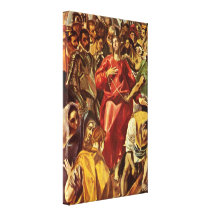El Greco - disrobing of Christ Gallery Wrap Canvas