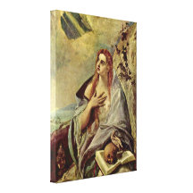 El Greco - Penitent Mary Magdalene Canvas Prints