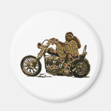 El Mexicano Bobber Fridge Magnets