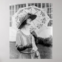 Eleannor Boardman with Parasol Posters