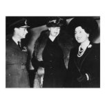 Eleanor Roosevelt King George VI Queen Elizabeth Postcard
