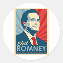 Elect Mitt Romney for President Sticker
