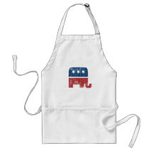 election animal elephant republican aprons