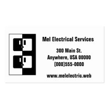 "Electric" Business Card