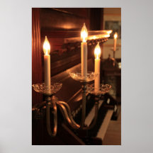Electric Candles and Piano Posters