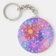 Electric Daisies Key Chains