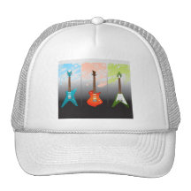 Electric Guitar Lovers Dream Mesh Hat