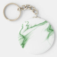 Electric Lightning Green Key Chain