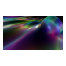 Electric Orb Business Card Template
