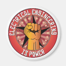 Electrical Engineering Is Power Refrigerator Magnets