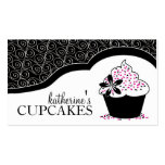 Elegant  and Modern Cupcake Business Cards