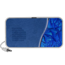 Elegant bluish texture mini speakers