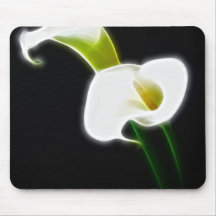Elegant Calla Lily Flowers 1 Modern Mouse Mat