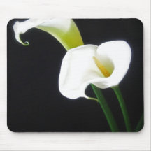 Elegant Calla Lily Flowers 1 Mousepad