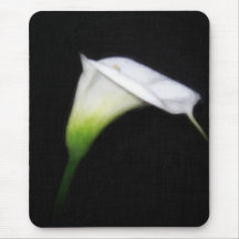 Elegant Calla Lily Flowers 2 Painterly Mousepad