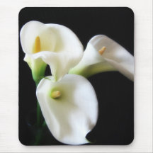 Elegant Calla Lily Flowers 5 Mouse Pad