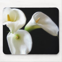 Elegant Calla Lily Flowers 6 Mousepads