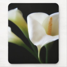 Elegant Calla Lily Flowers 9 Mouse Pad