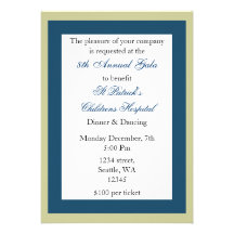 Elegant Corporate party Invitation
