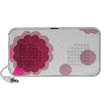 Elegant creative art blossom mini speakers
