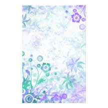 Elegant Distressed Pastels Customised Stationery